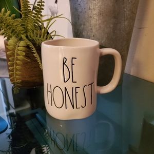 Rae Dunn "Be Honest" mug
